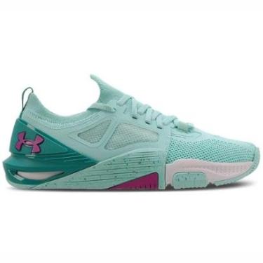 Imagem de Tênis Under Armour Tribase Cross 2 Feminino Verde Roxo-Feminino
