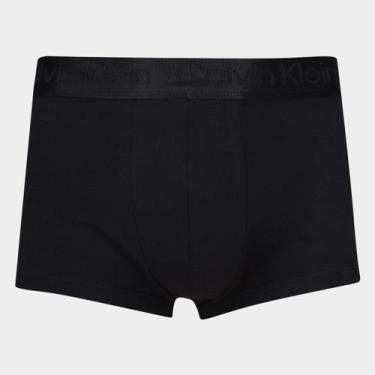 Imagem de Cueca Boxer Calvin Klein Low Rise Trunk Masculina, Preto, M