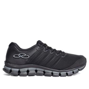 Imagem de Tênis Masculino Olympikus Dynamic Cover Grid Preto, Preto, 41