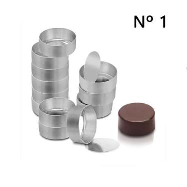 Imagem de Forma Pão De Mel Fundo Falso Nº1 (5,3x2,1cm) - 12 unid. - Fest Formas