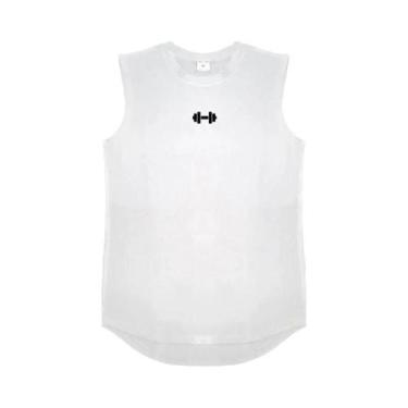 Imagem de Camiseta Sem Mangas De Algodão Masculina Para Verão, Top De Fitness Re