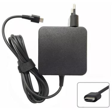 Imagem de Fonte Carregador Para Ultrabook Lenovo Dell HP Asus Acer Type-C Usb-C 65w