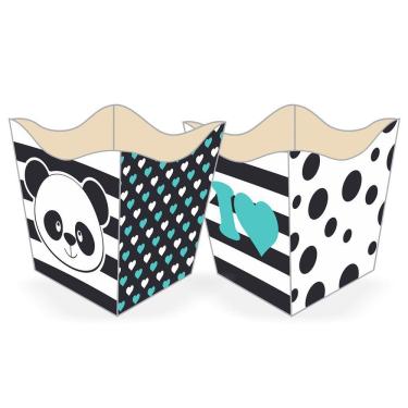 Imagem de Cachepot De Papel Panda Pequeno - 10 Unidades