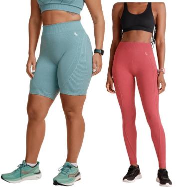 Imagem de Kit 2 Peças Lupo Feminino Legging Max + Bermuda Treino-Feminino