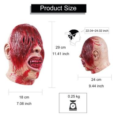 Imagem de Máscara de fantasia de cosplay Secret Room Teari Halloween Horror - yi
