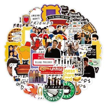 Imagem de Pacote de adesivos Friends Anime 50 unidades de desenho animado decora