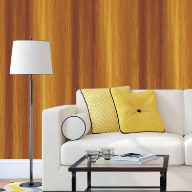 Imagem de Pape Parede Madeira Lâmina Angelim Autocolante Sala Quarto