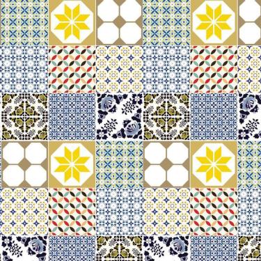 Imagem de Papel De Parede Azulejo Diversos Modelos Autocolante Cozinha