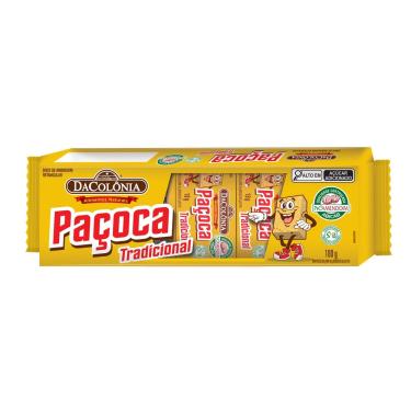 Imagem de PACOCA TRADICIONAL RETANGULAR DACOLONIA 180G