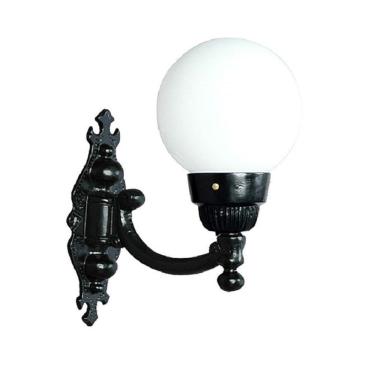 Imagem de Luminária Pequena 1 Com Braço Externa/Interna Alumínio 38cm