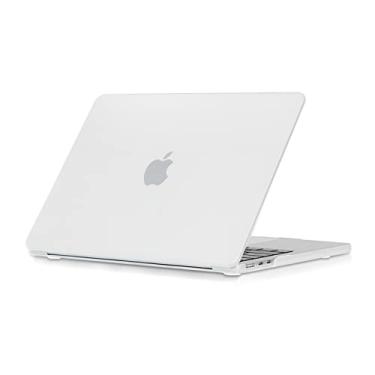 Imagem de Whitegoose Para MacBook Air 13.6 Polegadas (M2) Case A2681,Capa Plástica Rígida Cas, Fosco (Branco)