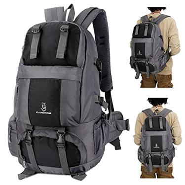 Imagem de Tingpai 50L Caminhadas Mochila À Prova D 'Água Esporte Ao Ar Livre Saco de Viagem Daypa com Compa mento De Sapato pa Escalada Camping Montanhismo