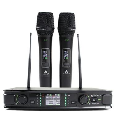 Imagem de Microfone sem Fio de Mão Duplo Armer AX802M
