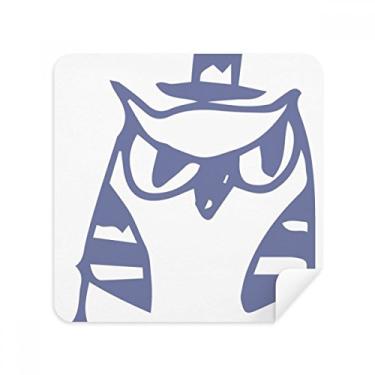 Imagem de Chapéu de desenho animado Bird Protect Animal Pet Lover Glasses Pano Limpador de Tela Tecido Camurça Pacote com 2