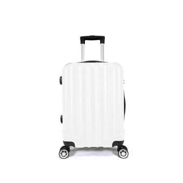 Imagem de Mala De Bordo Abs 4 Rodas Adventure Fortt Branca - Mab01-br