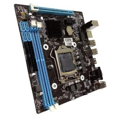 Imagem de Placa Mãe H55 Brazilpc Bpc-hm55-nt Socket 1156 Rede 10/100/1000 - BRAZ