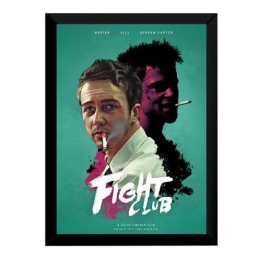 Imagem de Quadro Poster Decorativo Arte Filme Clube Da Luta 42x29cm - Fanarte