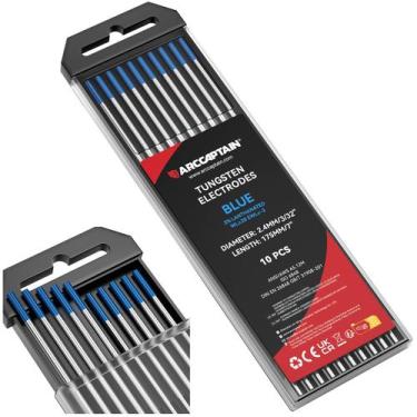 Imagem de Eletrodo de Tungstênio TIG ARCCAPTAIN Blue 2% Lantanado - Pacote com 1