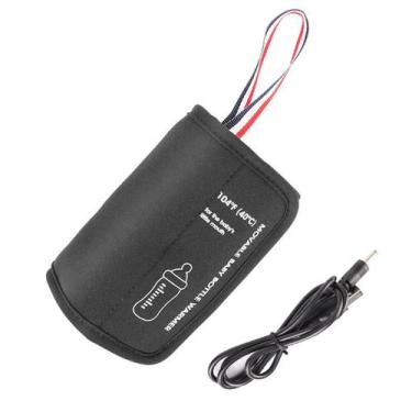 Imagem de Aquecedor de Mamadeira USB Portátil com Função de Armazenamento