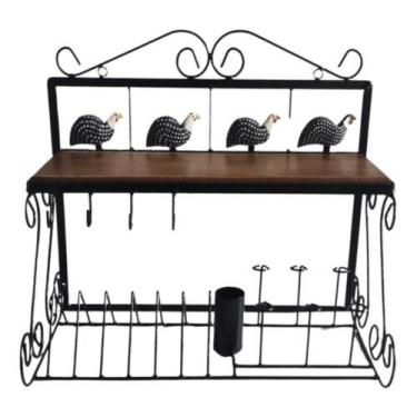 Imagem de Paneleiro 55cm + Argola porta guardanapos / escorredor de pratos - Art