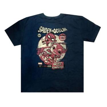Imagem de Camiseta Homem Aranha Vs Goblin Funko Pop Unissex Algodao  - Tam G