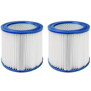 Imagem de Fette Filter - Filtro de cartucho Ash Vacuum CleanStream 9032933 compatível com Shop-Vac, impede poeira ultrafina - Pacote com 2