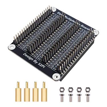 Imagem de GeeekPi Placa de extensão GPIO para Raspberry Pi, placa de expansão GPIO 1 a 4 para Raspberry Pi 5/4B/3B+/3B com parafusos