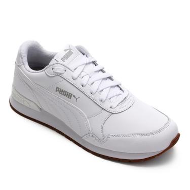 tenis puma de couro feminino