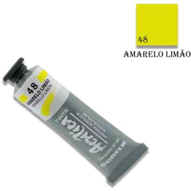 Imagem de Tinta Acrílica 37ml 048 Amarelo Limão Corfix