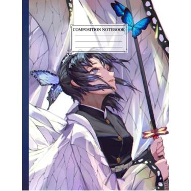 Imagem de Composition NoteBook: Denmon TJR Salayer SA 123-8.5x11 Inches, 110 page Gifts For Fans Anime On Special Days Cosy Winter Gift Creative Journal For Children Girls Boys Kids Teens Adults