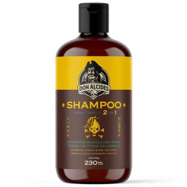 Imagem de Shampoo Masculino Para Cabelo 2 em 1 - Lemon Bone 230mL Don Alcides