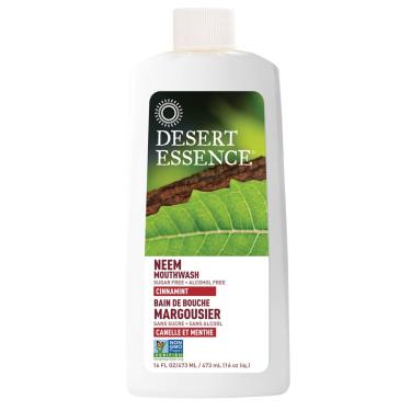 Imagem de Enxaguante bucal Desert Essence Neem Cinnamint 473mL