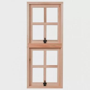 Imagem de Janela de Madeira Maxim-Ar 120x50cm com Caixilho 9,4cm ewr MP51 Rondosul