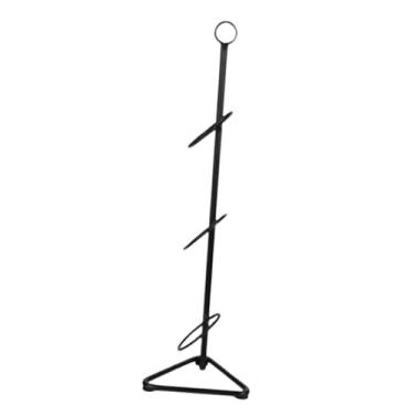 Imagem de Ｂｅｓｇａ Suporte para copos de café Suporte para copos de papel compacto para canecas de café criativo para balcão de loja de chá Armário para sala de descanso, Preto