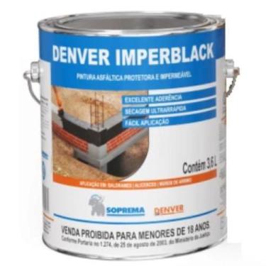 Imagem de Denver Imperblack Impermeabilizante Solucao 3,6l