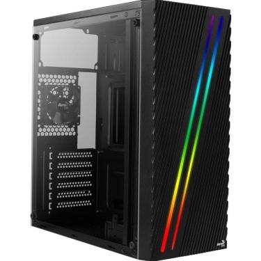Imagem de Gabinete Gamer Aerocool Atx Streak V1 Preto