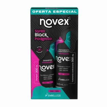 Imagem de Embelleze kit novex shampoo + condicionador 300ml meus cachos santo bl