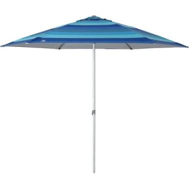 Imagem de Guarda-sol Milagres Premium em Alumínio 2,60m Azul 12828 Bel - Belfix 