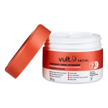 Imagem de Creme Hidratante Facial Antissinais Vult - 100g