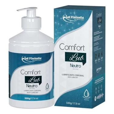 Imagem de Lubrificante Íntimo a Base Dágua Neutro 500g Comfort Lub  - Congratula