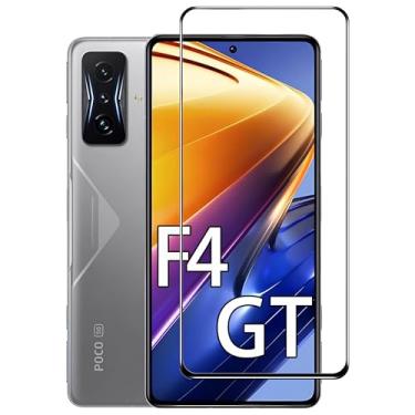 Imagem de Película de Vidro Temperado 3D Para Poco F4 GT Tela De 6,67 Polegadas - (Bluepink)