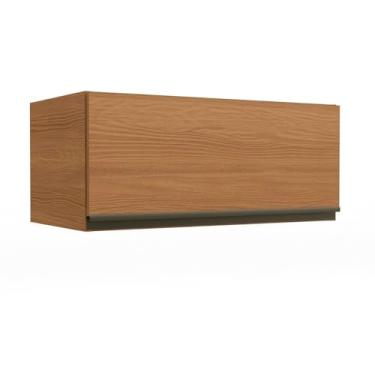 Imagem de Aéreo Basculante de 700mm com 1 Porta de Madeira Canela