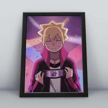 Imagem de Quadros Decorativa de Parede para quarto e sala tema Akatsuki Naruto S