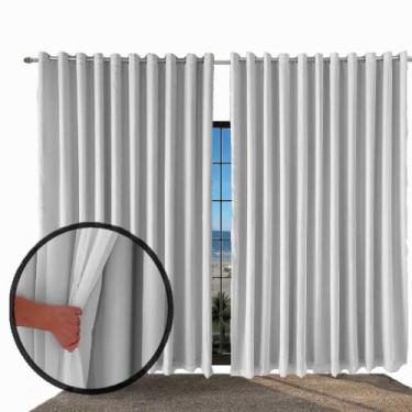 Imagem de Cortina Blackout com Voil Quarto/ Varão 4,00 X 2,50 paris - Bravin Cor