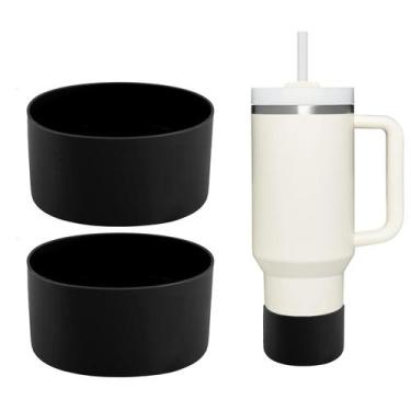 Imagem de Bota Protetora de Silicone para Garrafa Stanley Quencher 1.2L e IceFlo