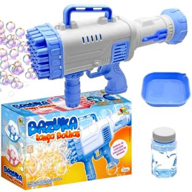 Imagem de Bazuka Bolha De Sabão Pistola Bolhas (azul)