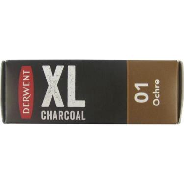 Imagem de Bloco XL Carvão Vegetal Ochre - Derwent, Única, Único