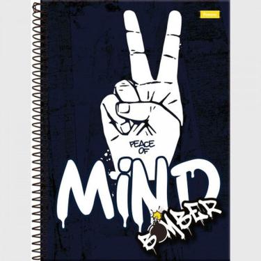 Imagem de Caderno 10x1 Univ. Bomber 160Fls 31.6741-0 Capa 3 - Foroni