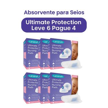 Imagem de Absorvente para Seios Ultimate Protection Lansinoh Leve 6 Pague 4