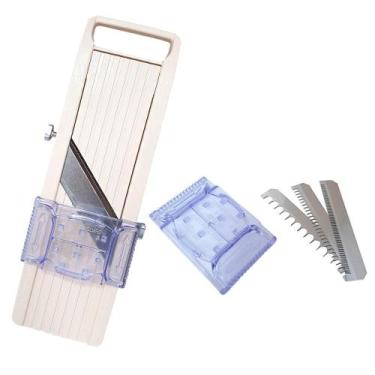 Imagem de Mandolin Benriner Cortador Fatiador Legumes Oriental Japonês - Bannou 